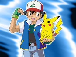 Trainer Ash mit Pokmon